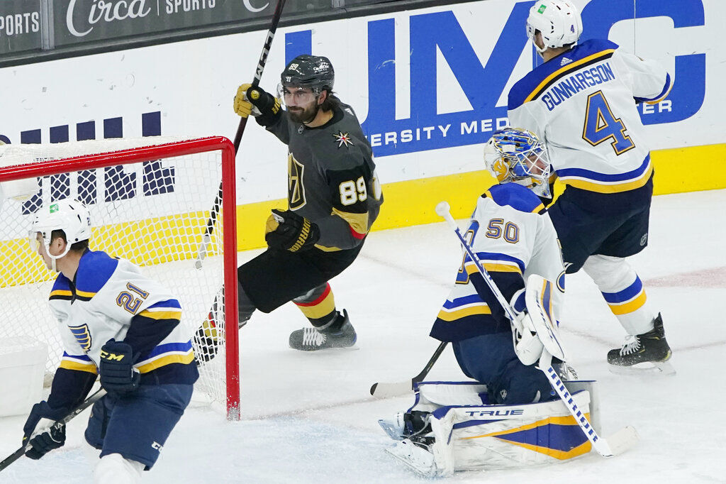 Blues Golden Knights Hockey